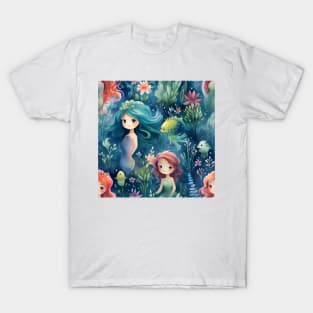 Mermaids Pattern 11 T-Shirt